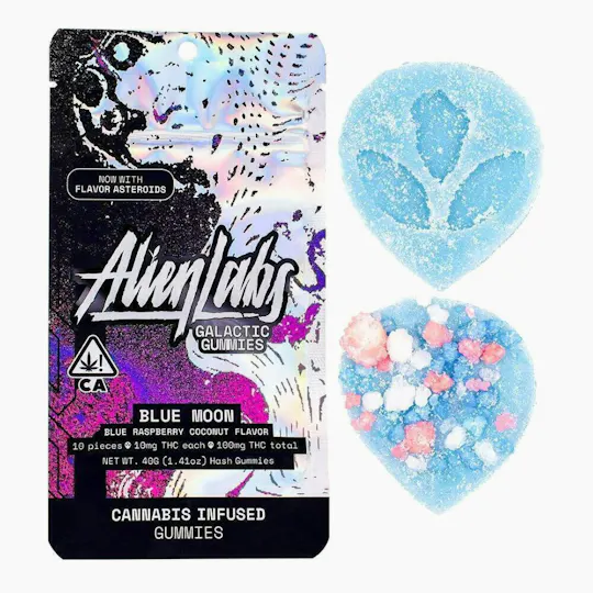 Alien Labs - Blue Moon Gummies | 100mg | 10ct | 10mg/ea - 1