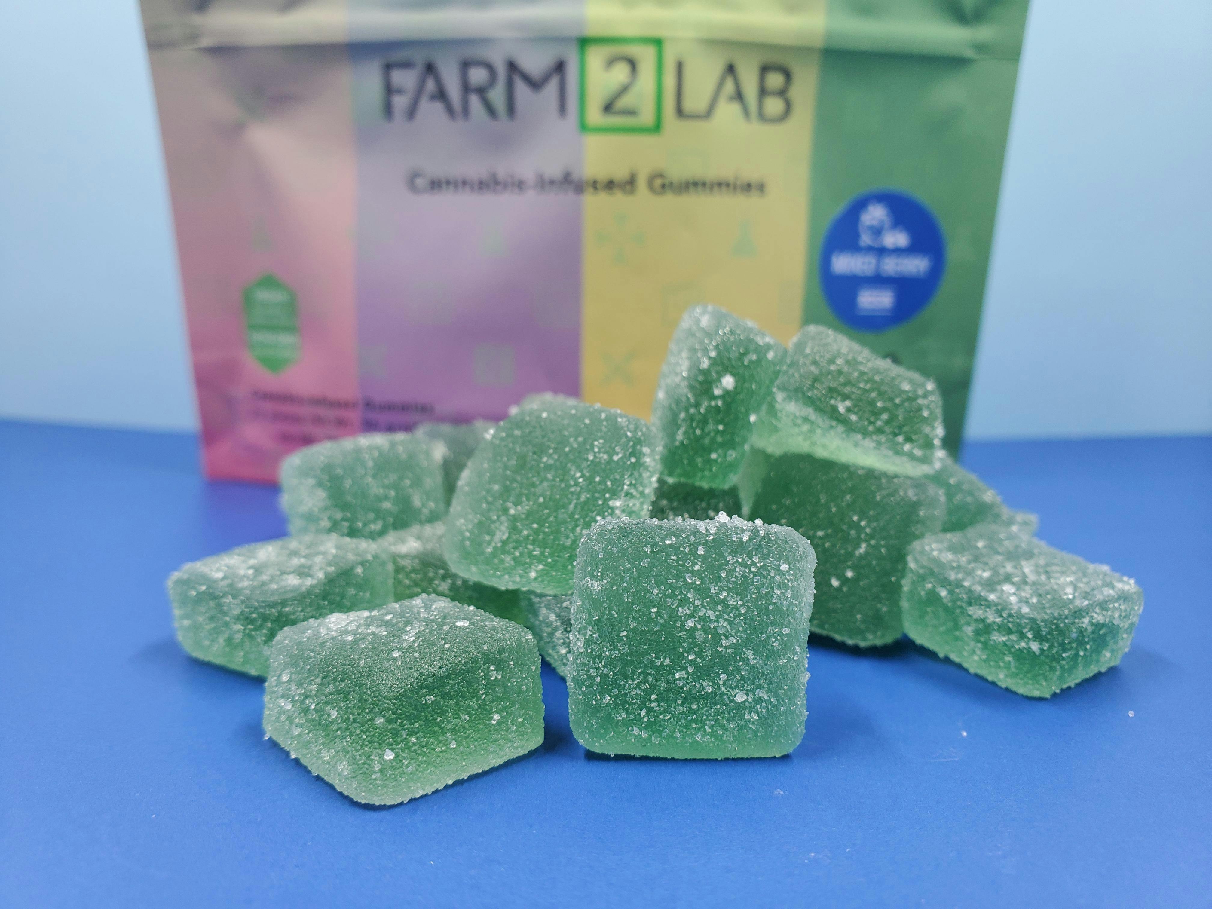 Farm2Lab - Mixed Berry - 100mg Rosin Gummies - 1