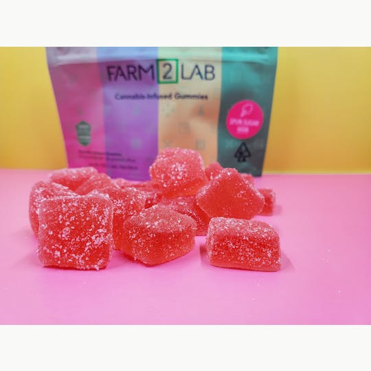 Farm2Lab - Spun Sugar - 100mg Rosin Gummies - 1