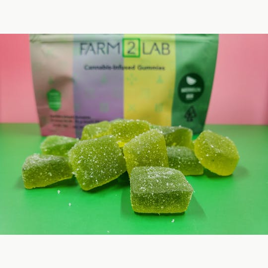 Farm2Lab - Watermelon - 100mg Rosin Gummies - 1