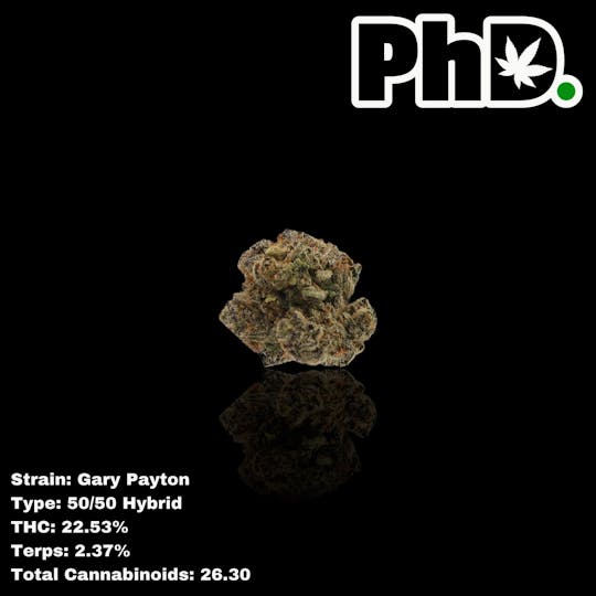 Pharmicated - PhD Indoor Flower - Gary Payton - 22.53% THC - 1