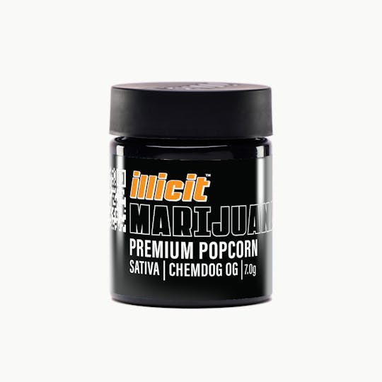 ILLICIT - Chemdog OG 7g Popcorn Flower - 1