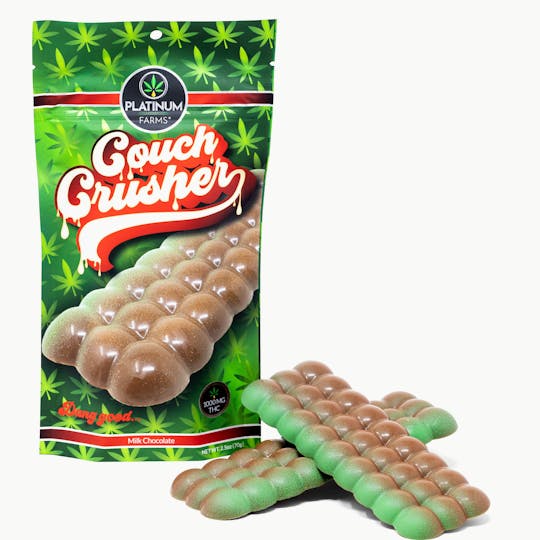 Platinum Farms - Craft Chocolate Bar - Couch Crusher 2,000mg THC - 1
