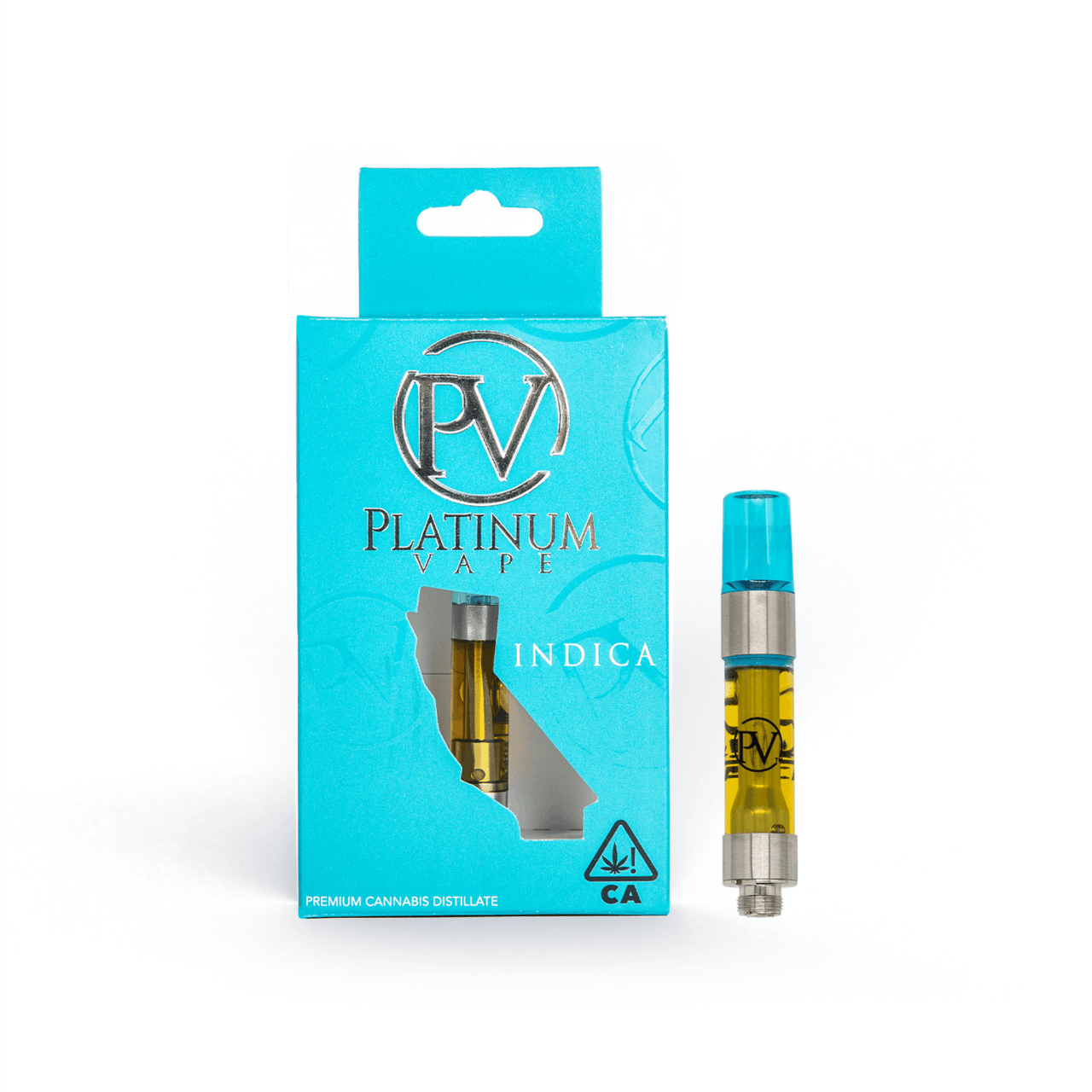 Platinum Vape - Platinum Vape - Gorilla Crack (Indica) 510 thread cartridge 1mL - 1