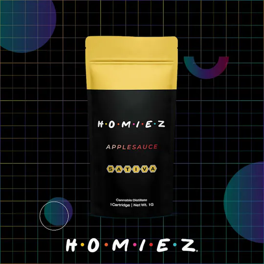 Dispo - Applesauce • 1G Cartridge • HOMIEZ • MED - 1