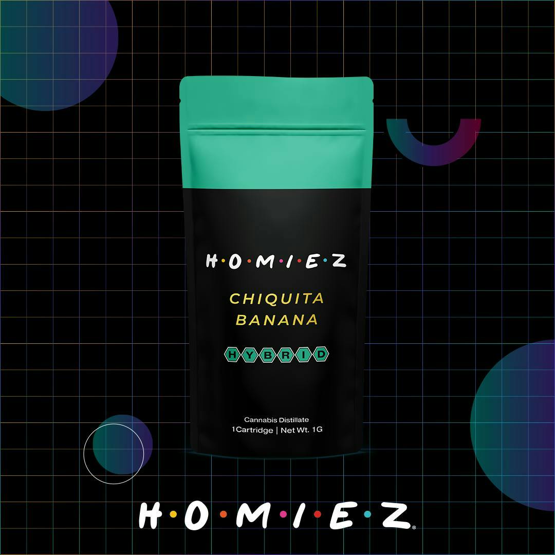 Dispo - Chiquita Banana • 1G Cartridge • HOMIEZ • MED - 1