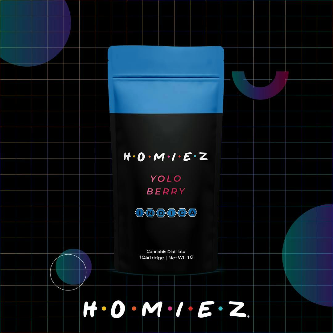 Dispo - Yolo Berry • 1G Cartridge • HOMIEZ • REC - 1