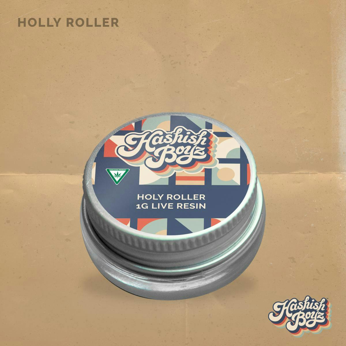 Dispo - Holly Roller ~ 1G Live Resin ~ Hashish Boyz ~ REC - 1