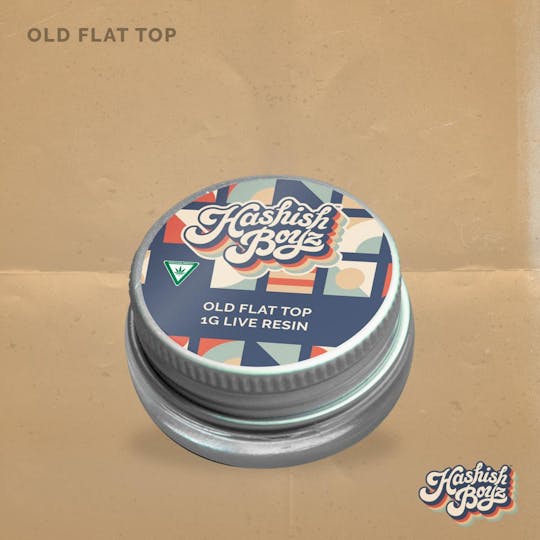 Dispo - Old Flat Top ~ 1G Live Resin ~ Hashish Boyz ~ REC - 1