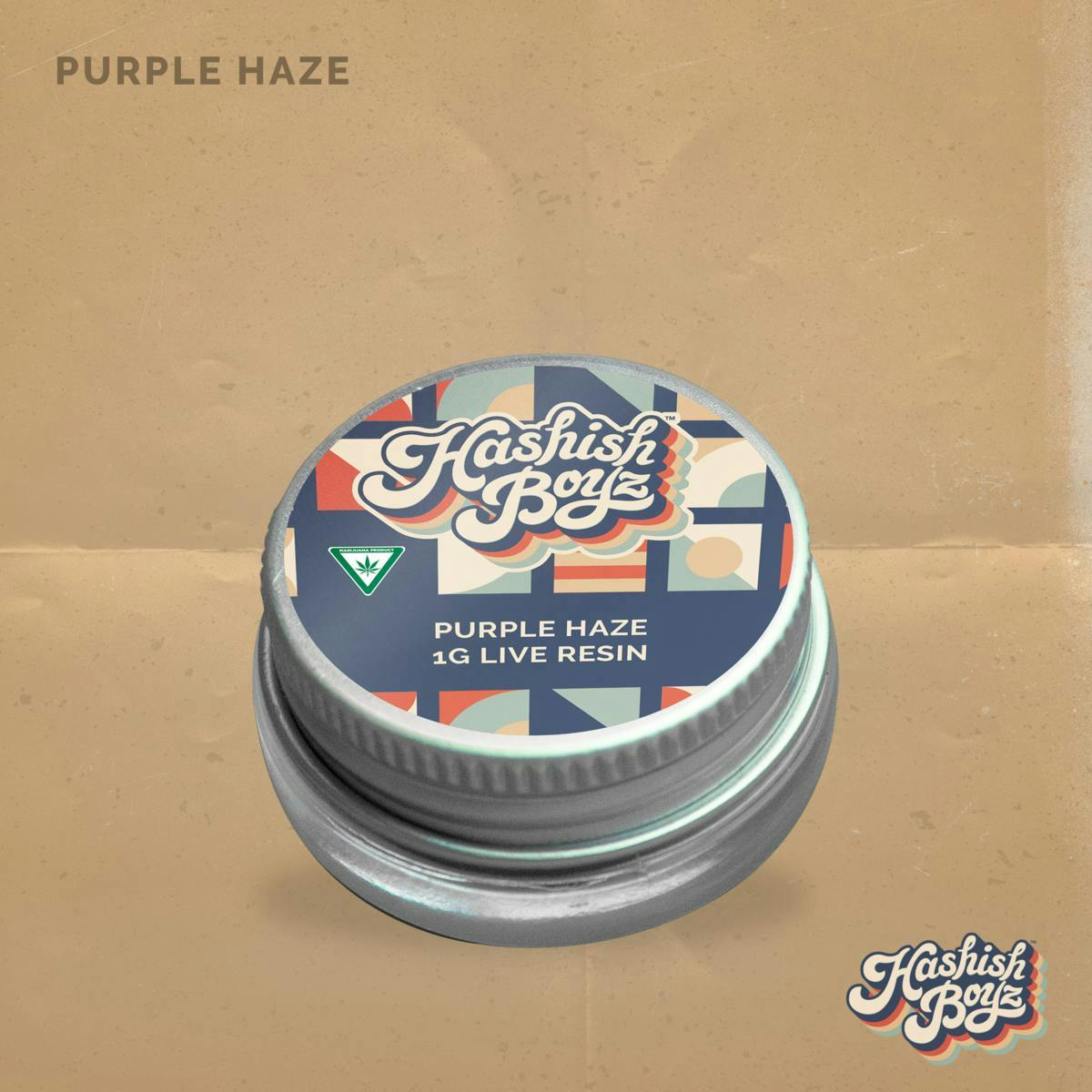 Dispo - Purple Haze ~ 1G Live Resin ~ Hashish Boyz ~ REC - 1