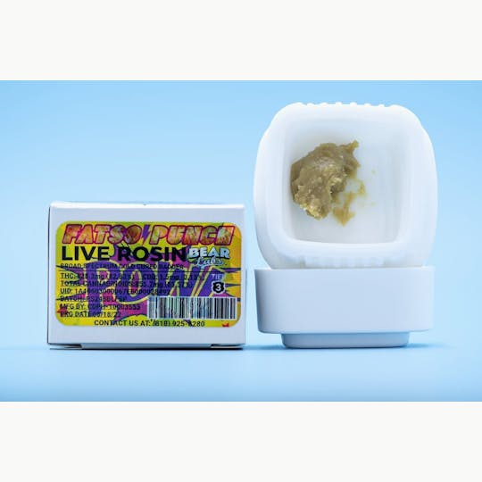 Bear Labs - Fatso Punch T3 Live Rosin - 1g - 1