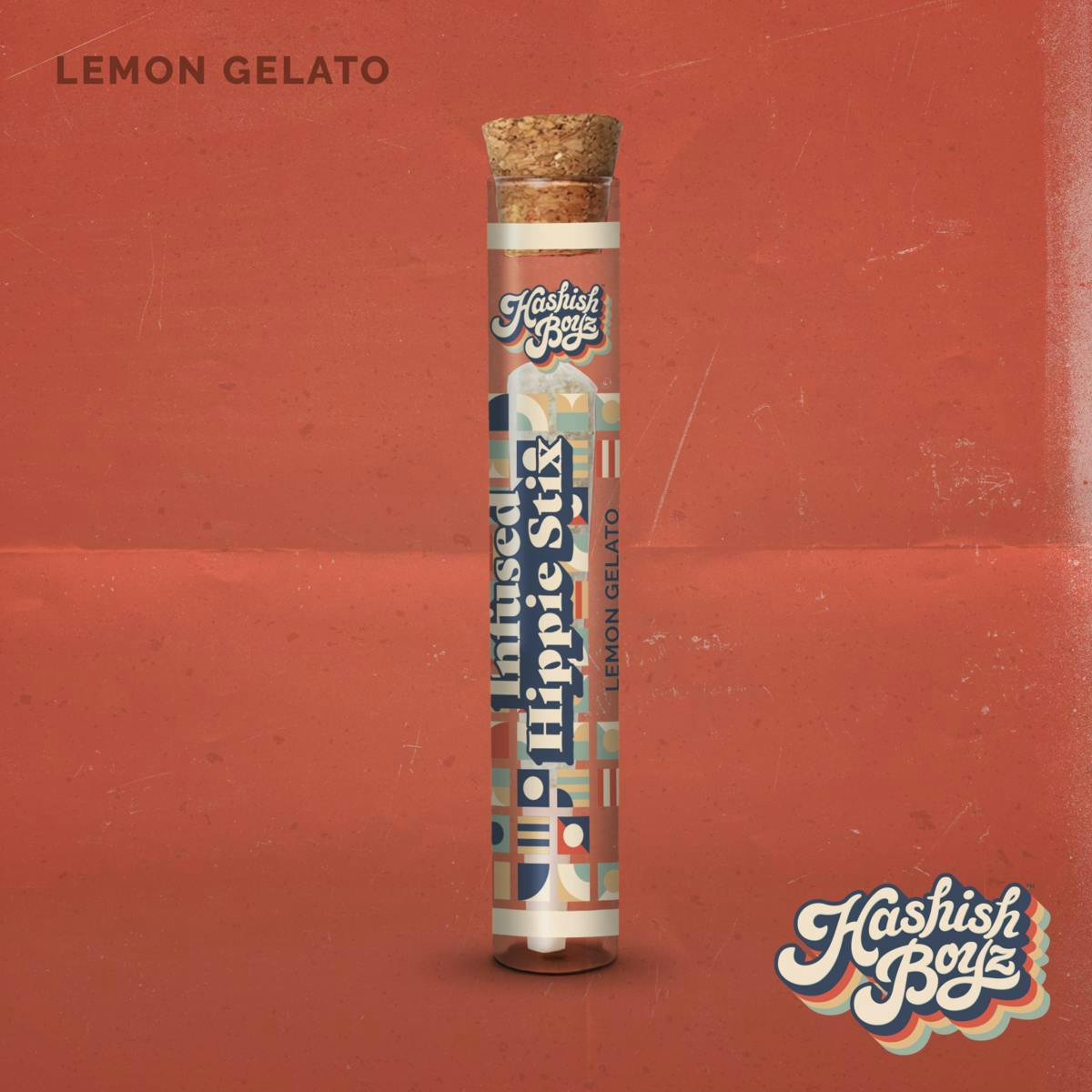 Dispo - Lemon Gelato ~ 1G Pre-Roll ~ Hashish Boyz ~ MED - 1