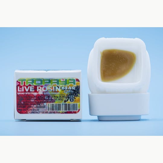 Bear Labs - Tropaya T3 Live Rosin - 1g - 1