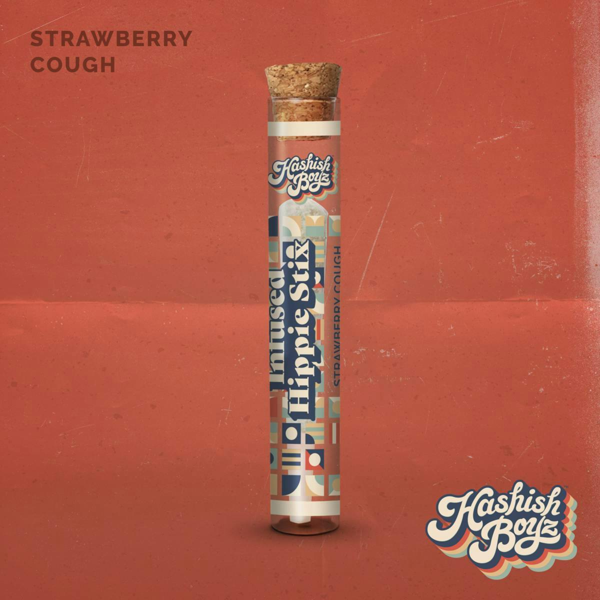 Dispo - Strawberry Cough ~ 1G Pre-Roll ~ Hashish Boyz ~ REC - 1