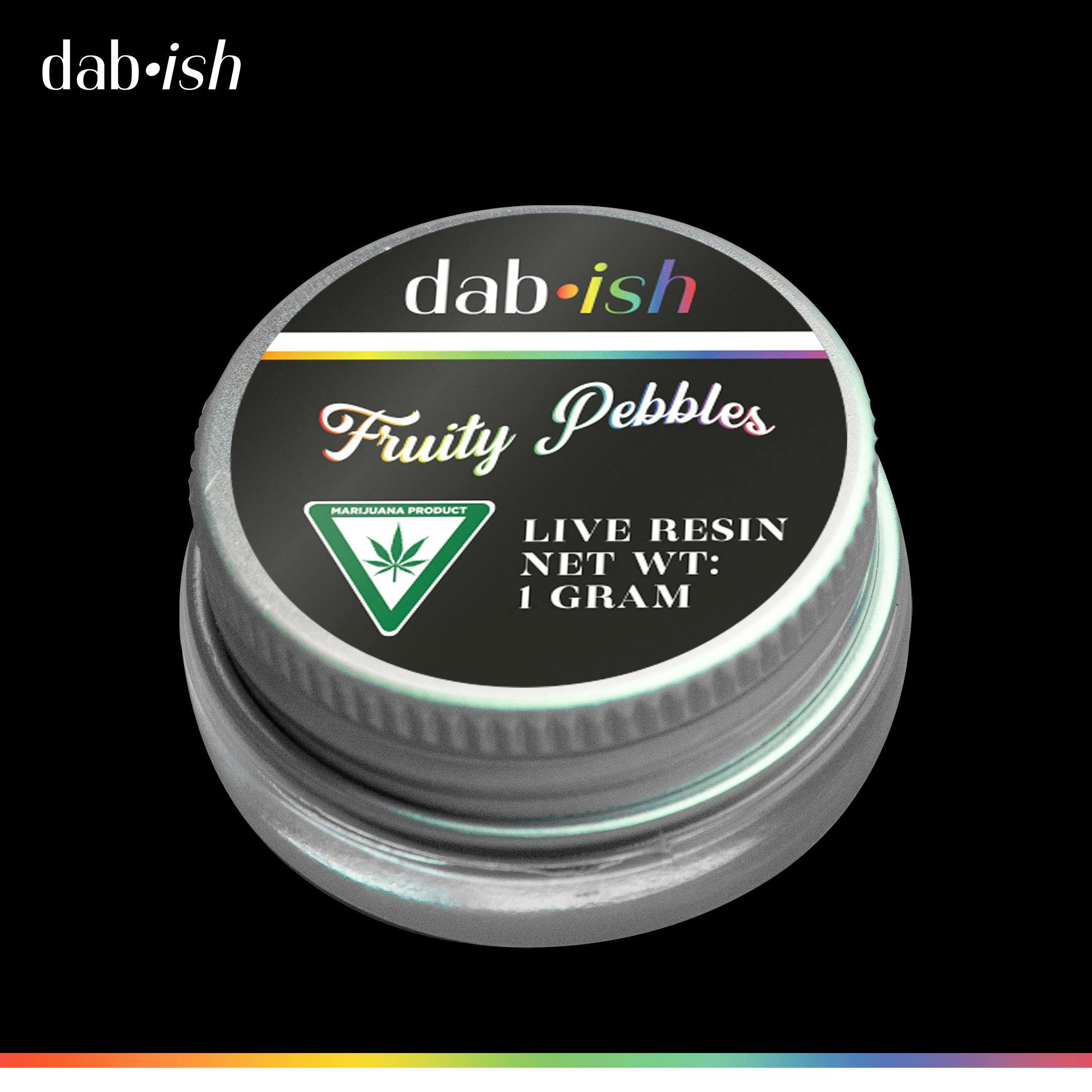 Dispo - Fruity Pebbles (1G Live Resin) dab•ish (MED) - 1
