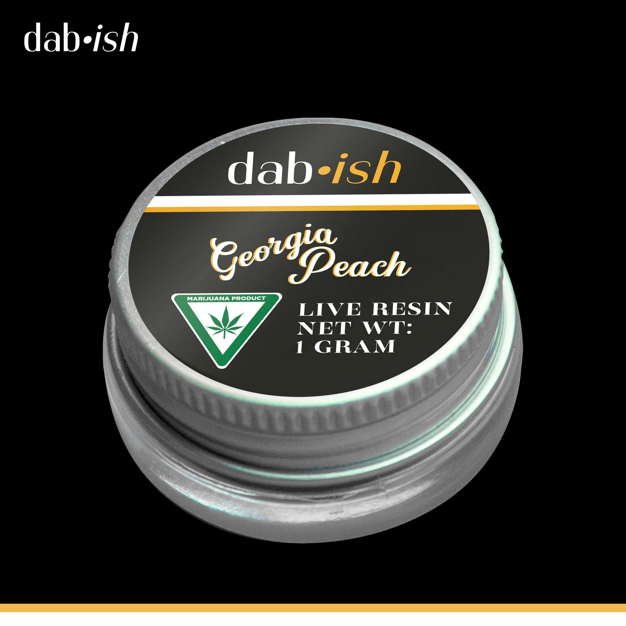 Dispo - Georgia Peach (1G Live Resin) dab•ish (MED) - 1