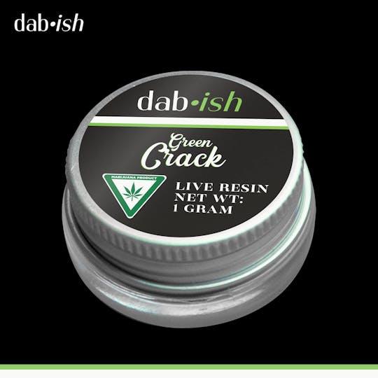 Dispo - Green Crack (1G Live Resin) dab•ish (REC) - 1