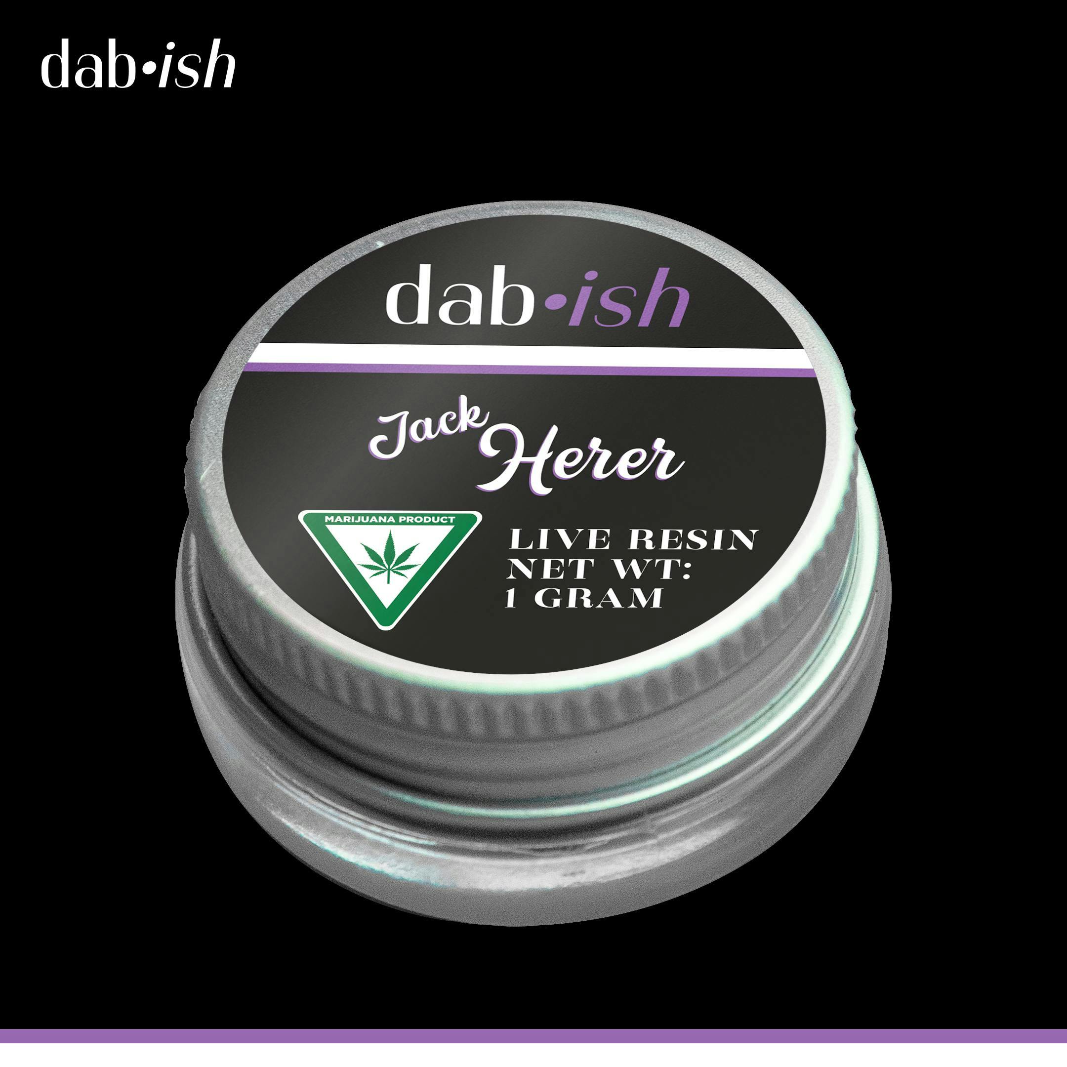 Dispo - Jack Herer (1G Live Resin) dab•ish (MED) - 1