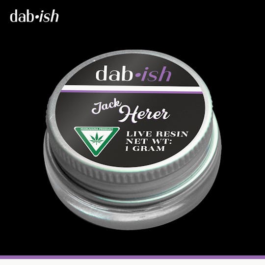 Dispo - Jack Herer (1G Live Resin) dab•ish (MED) - 1