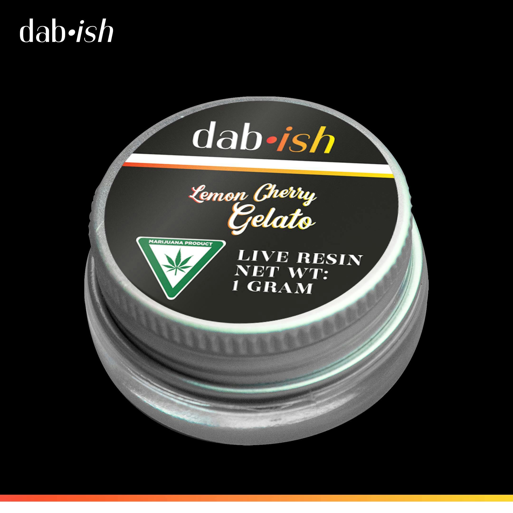 Dispo - Lemon Cherry Gelato (1G Live Resin) dab•ish (MED) - 1