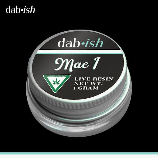 Dispo - Mac 1 (1G Live Resin) dab•ish (MED) - 1