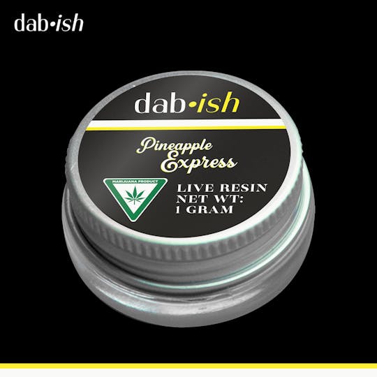 Dispo - Pineapple Express (1G Live Resin) dab•ish (REC) - 1