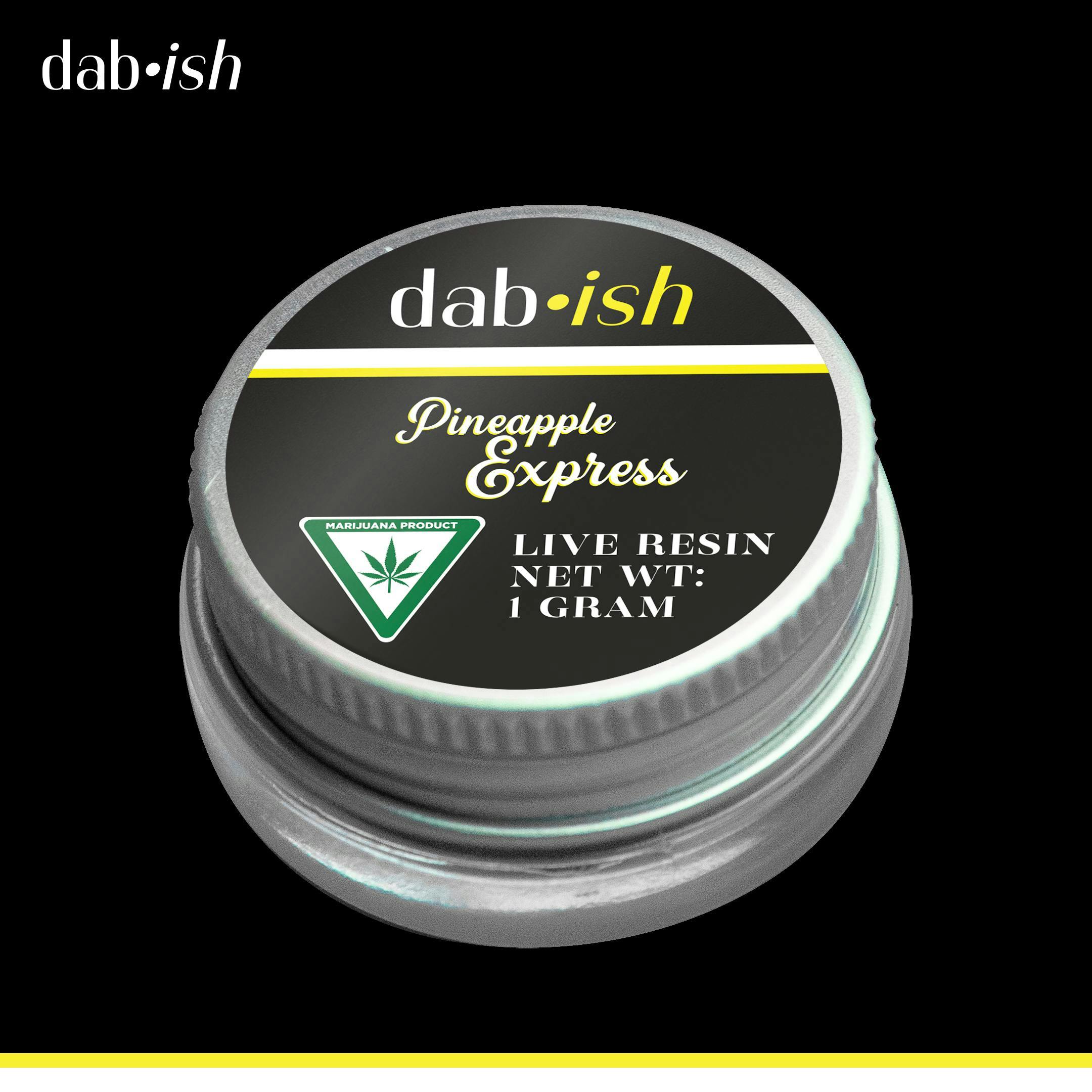 Dispo - Pineapple Express (1G Live Resin) dab•ish (MED) - 1