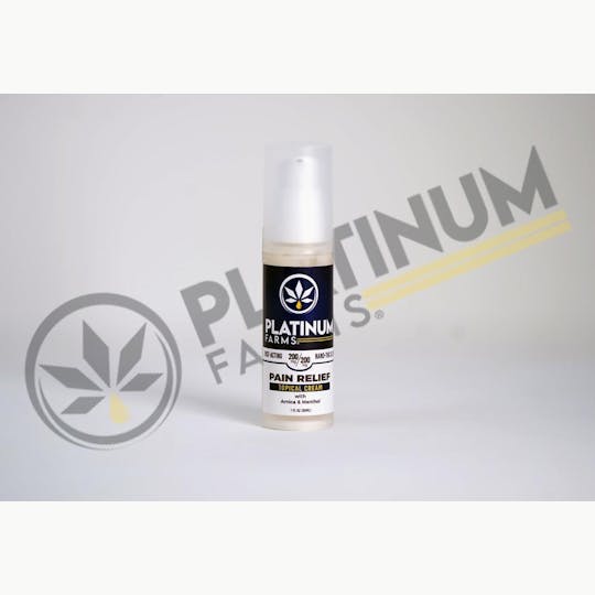 Platinum Farms - Nano Pain Relief Topical Cream 1oz - 1