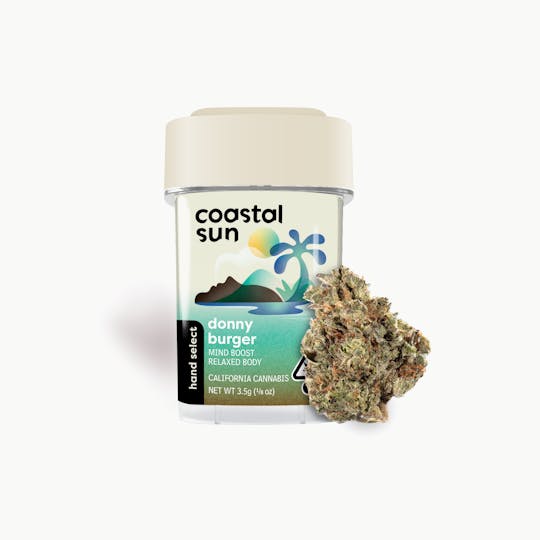 Coastal Sun - Donny Burger Greenhouse Flower 3.5g - 1