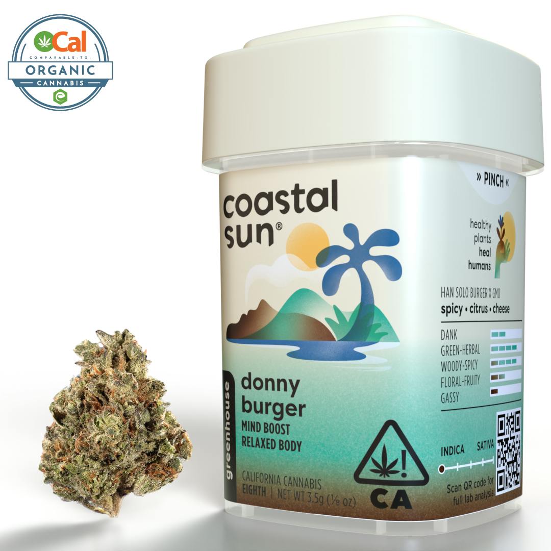Coastal Sun - Donny Burger Greenhouse Flower 3.5g - 1