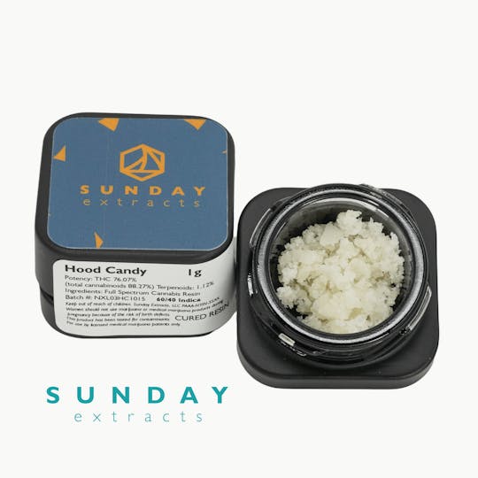 Sunday Extracts - 1g Concentrate Hood Candy - 1