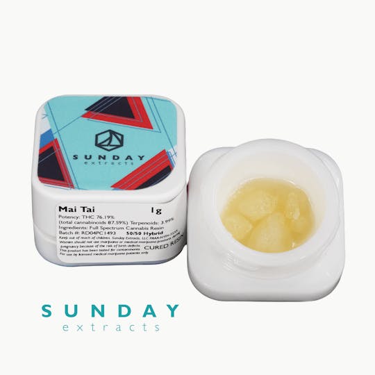 Sunday Extracts - 1g Concentrate Mai Tai - 1