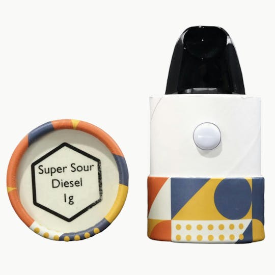 Sunday Extracts - 1g Bellos Pod Super Sour Diesel - 1