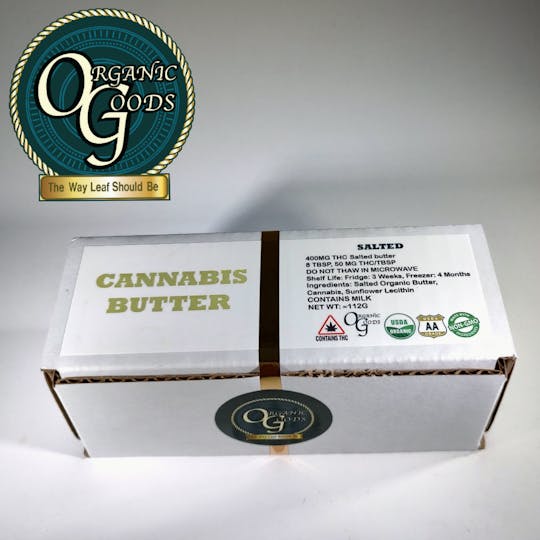 Organic Goods - Organic Goods Cannabis Butter Salted Sunset Sherbet 400 MG - 1