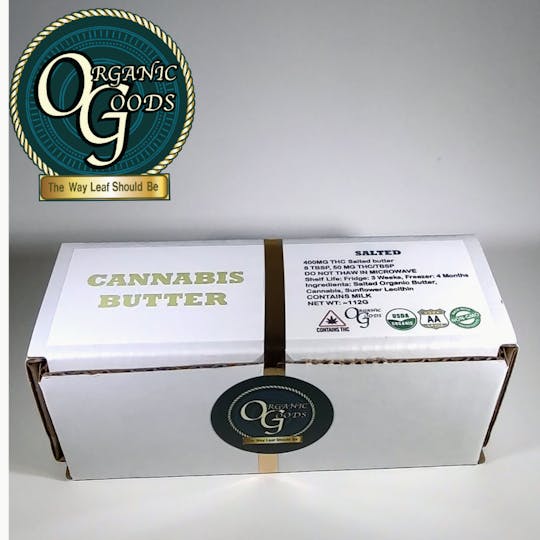 Organic Goods - Organic Goods Cannabis Butter Salted Purple Punch 400 MG - 1