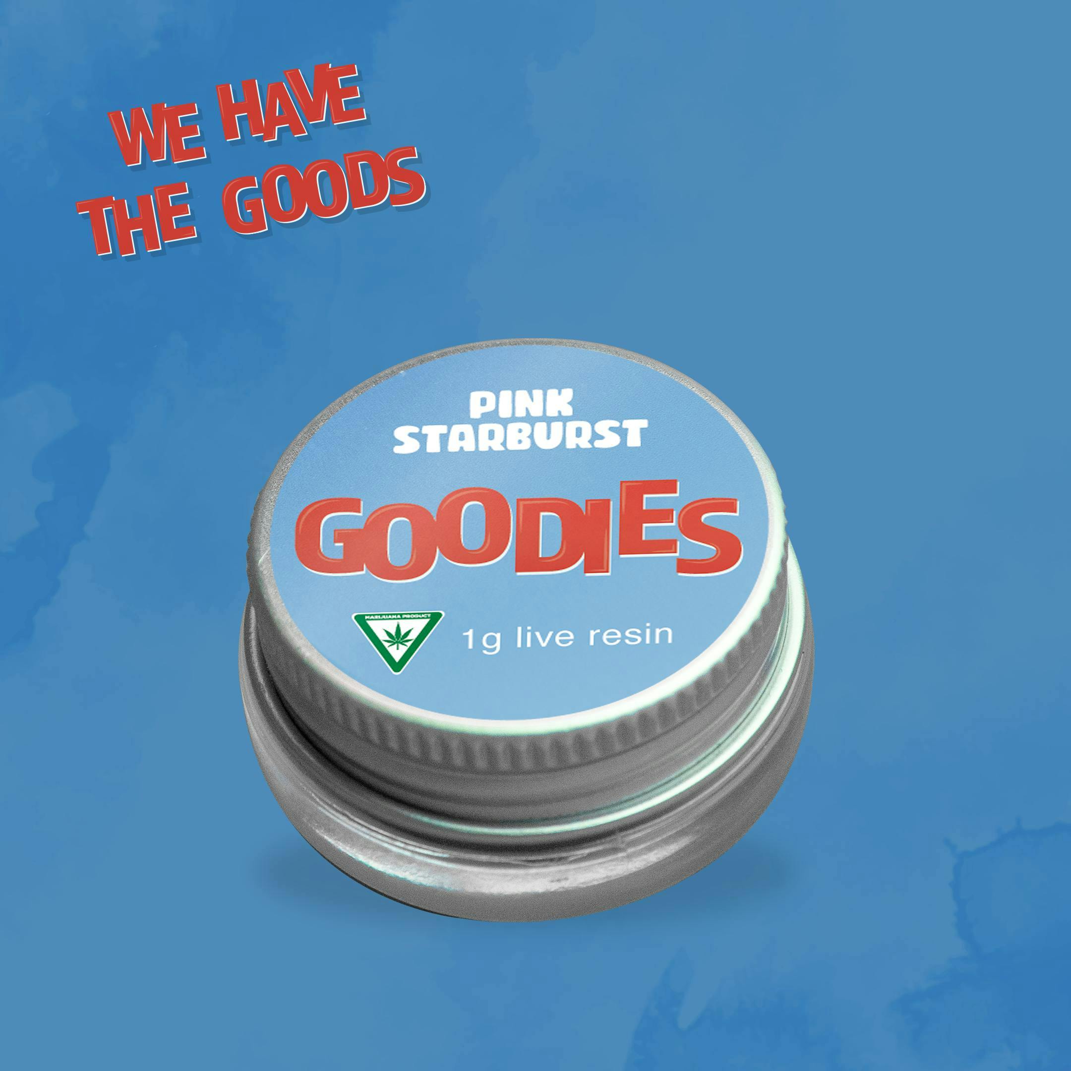 Dispo - Pink Starburst • 1G Live Resin • Goodies • REC - 1