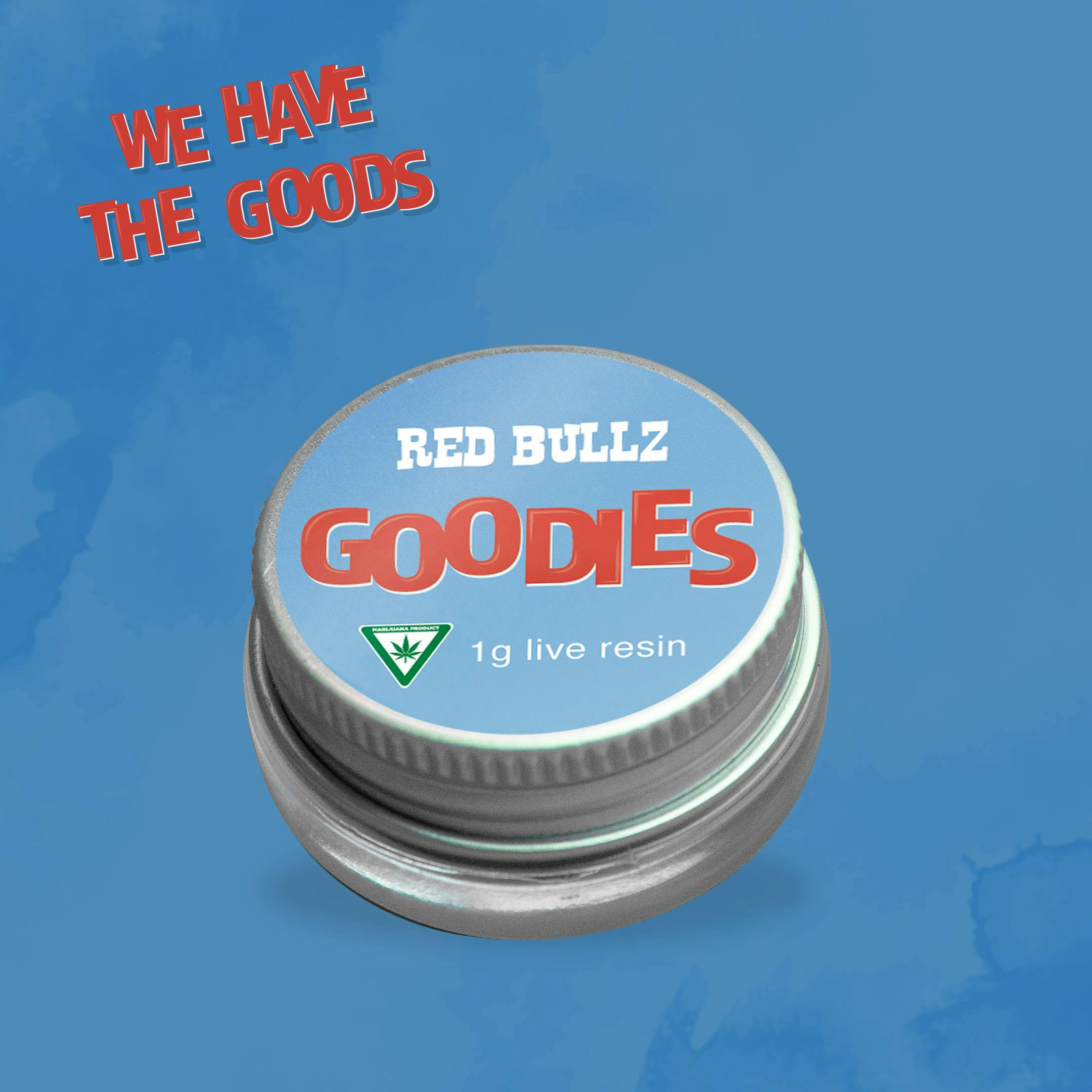 Dispo - Red Bullz • 1G Live Resin • Goodies • REC - 1