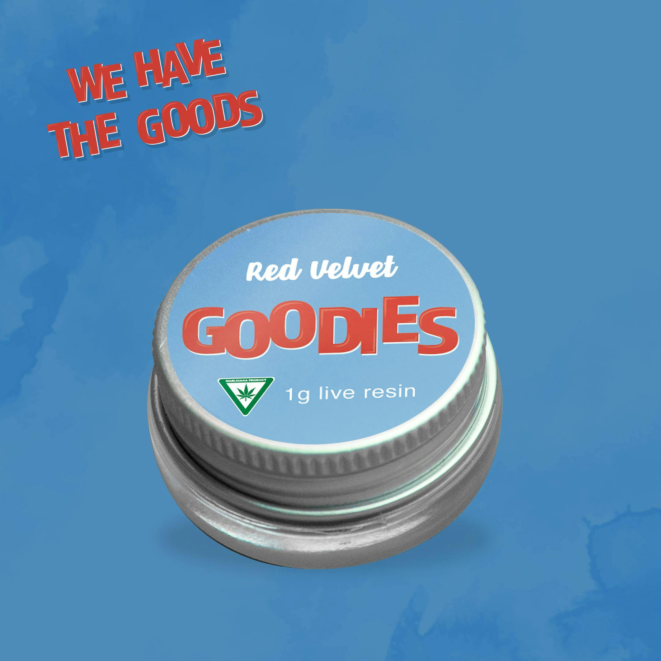 Dispo - Red Velvet • 1G Live Resin • Goodies • REC - 1