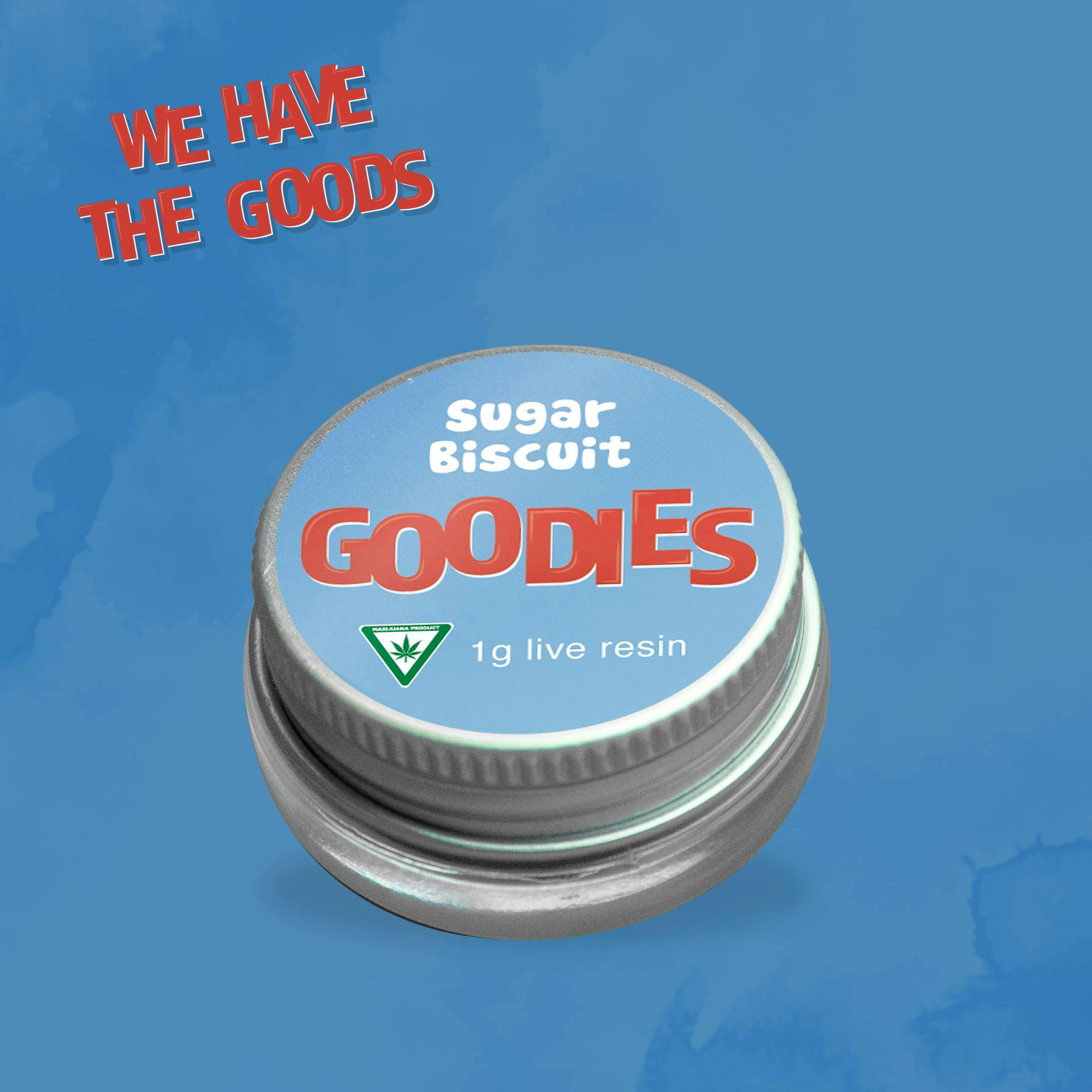 Dispo - Sugar Biscuit • 1G Live Resin • Goodies • REC - 1