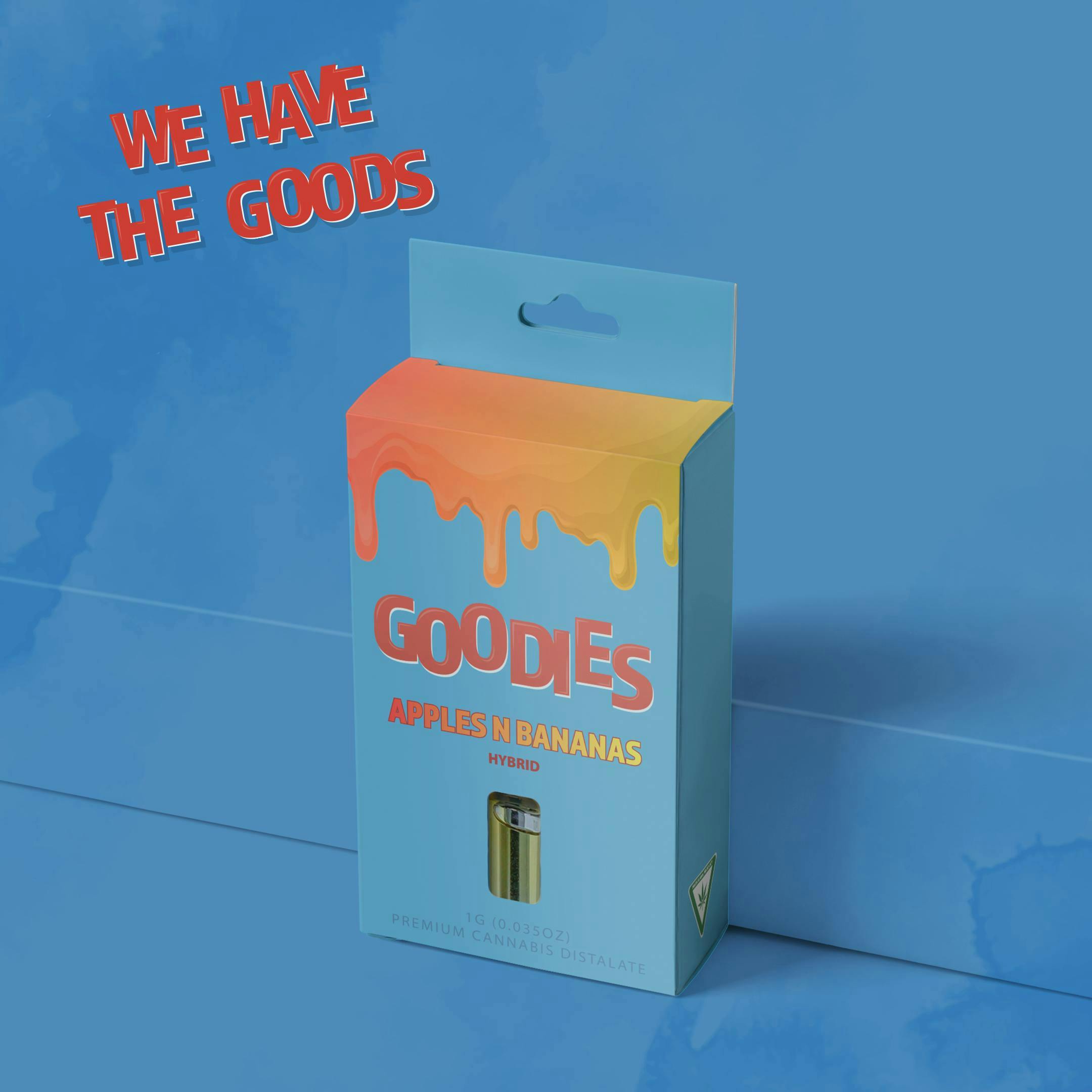 Dispo - Apples N Bananas • 1G Cartridge • Goodies • REC - 1