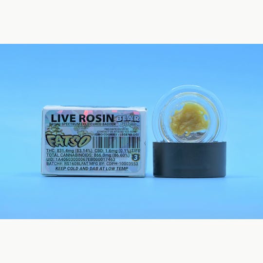 Bear Labs - Fatso T3 Live Rosin - 1g - 1