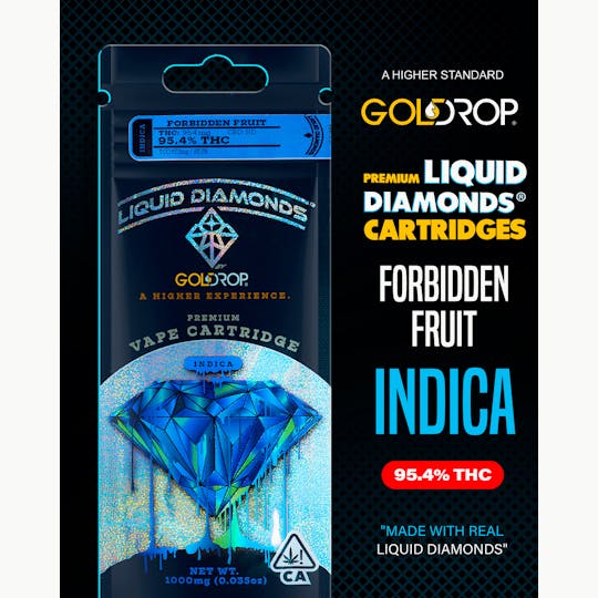 GoldDrop - Forbidden Fruit - Liquid Diamonds® Cartridge - 1 Gram - 1