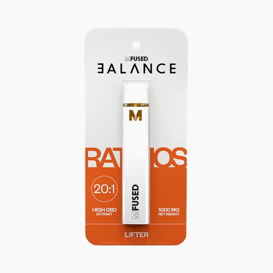 MFused - BALANCE Disposable Vape - 20:1 Lifter - 1