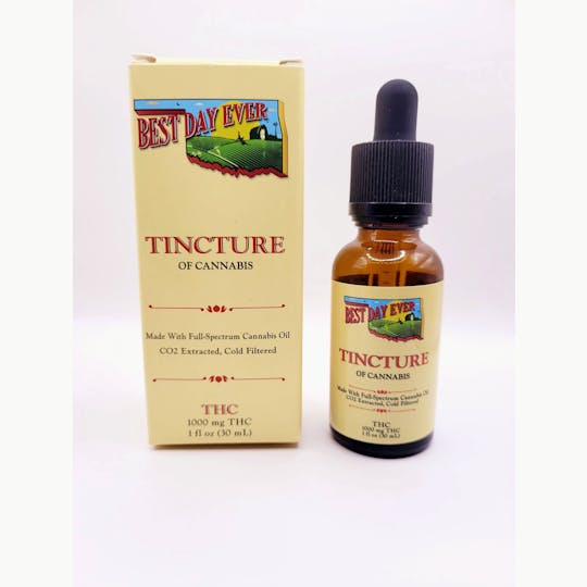 Best Day Ever OK - Best Day Ever - Tincture of Cannabis - 1