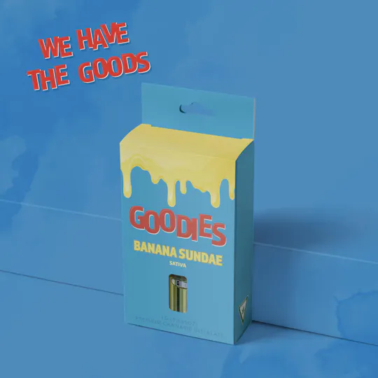 Dispo - Banana Sundae • 1G Cartridge • Goodies • REC - 1