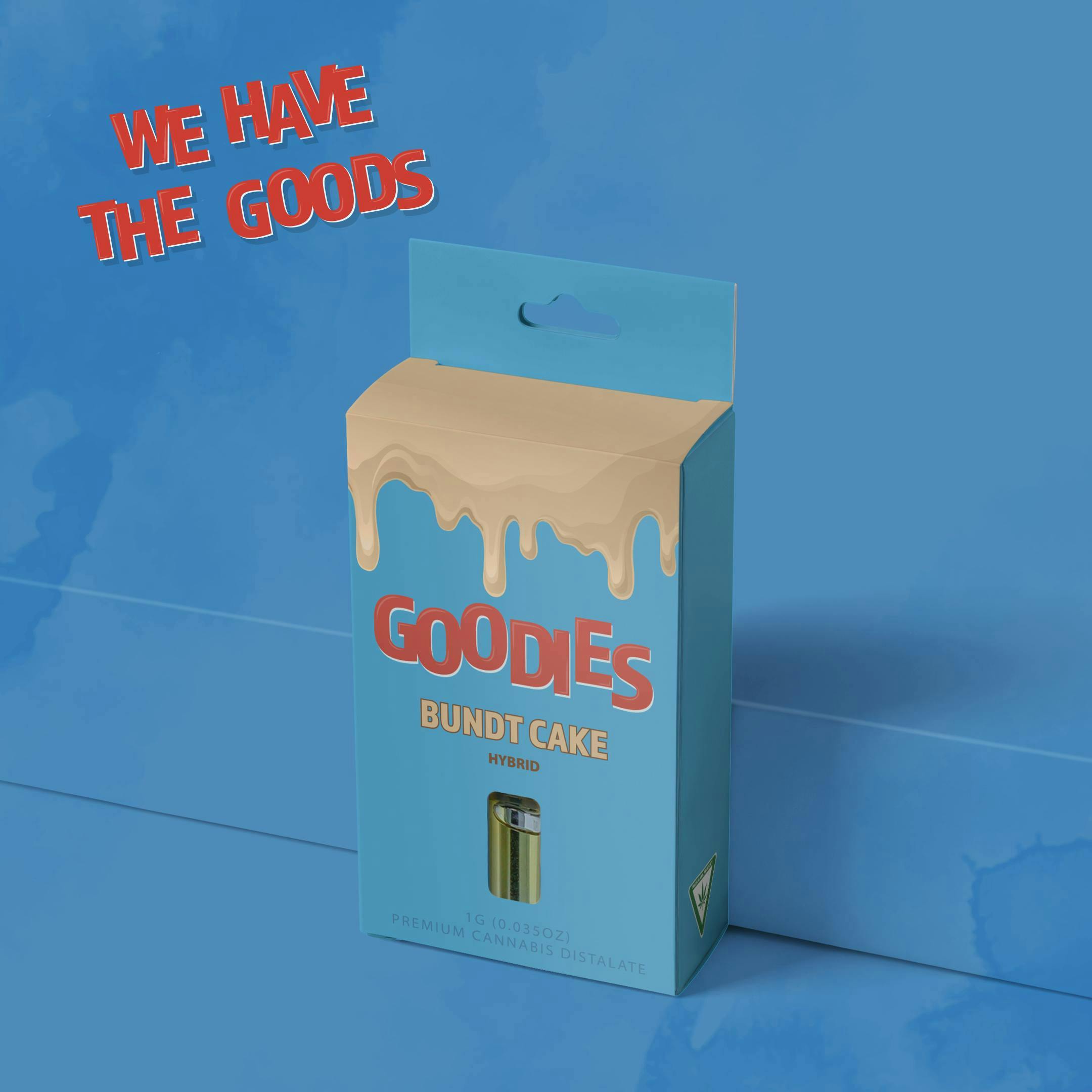 Dispo - Bundt Cake • 1G Cartridge • Goodies • REC - 1