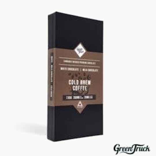Green Truck - Premium Cannabis Chocolate Bar - Cold Brew Coffee (350 MG) - 1