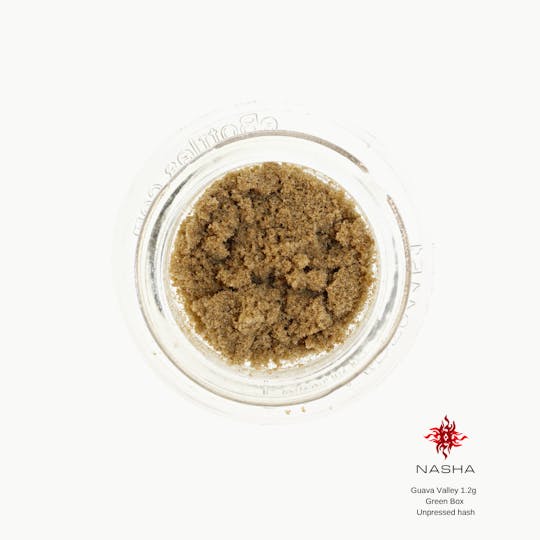 NASHA - Guava Valley 1.2g Green Unpressed Hash (AlpenGlow) - 1