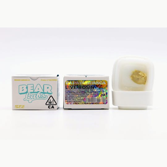 Bear Labs - Papayahuasca T1 Live Rosin - 1g - 1