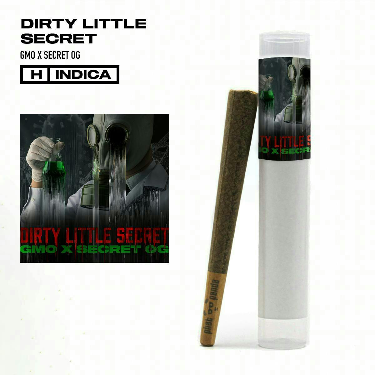 Phat Panda - Phat Panda | Dirty Little Secret | Joint | 1g - 1